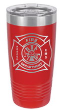 Load image into Gallery viewer, Fire Fighter Laser Engraved Tumbler (Etched)
