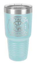 Load image into Gallery viewer, Fire Fighter Laser Engraved Tumbler (Etched)
