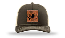 Load image into Gallery viewer, Sunflower Butterfly Leather Patch Richardson 112 Hat
