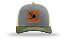 Load image into Gallery viewer, Sunflower Butterfly Leather Patch Richardson 112 Hat

