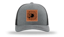 Load image into Gallery viewer, Sunflower Butterfly Leather Patch Richardson 112 Hat
