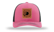 Load image into Gallery viewer, Sunflower Butterfly Leather Patch Richardson 112 Hat
