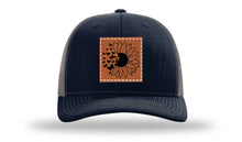 Load image into Gallery viewer, Sunflower Butterfly Leather Patch Richardson 112 Hat
