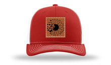 Load image into Gallery viewer, Sunflower Butterfly Leather Patch Richardson 112 Hat

