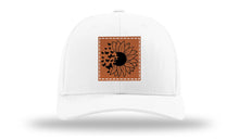 Load image into Gallery viewer, Sunflower Butterfly Leather Patch Richardson 112 Hat
