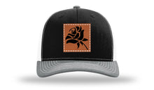 Load image into Gallery viewer, Rose Leather Patch Richardson 112 Hat
