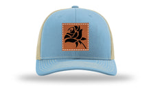 Load image into Gallery viewer, Rose Leather Patch Richardson 112 Hat
