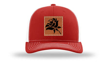 Load image into Gallery viewer, Rose Leather Patch Richardson 112 Hat
