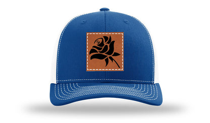 Rose Leather Patch Richardson 112 Hat