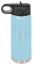 Load image into Gallery viewer, Blue Bells Laser Engraved Water Bottle (Etched)
