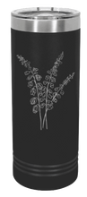 Load image into Gallery viewer, Blue Bells Laser Engraved Skinny Tumbler (Etched)
