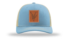 Load image into Gallery viewer, Blue Bells Flowers Leather Patch Richardson 112 Hat

