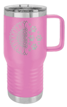 Load image into Gallery viewer, Sunflower Paws Laser Engraved Mug (Etched)
