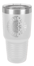 Load image into Gallery viewer, Sunflower Paws Laser Engraved Tumbler
