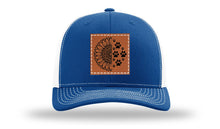 Load image into Gallery viewer, Sunflower Paws Leather Patch Richardson 112 Hat
