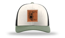 Load image into Gallery viewer, Sunflower Moon Leather Patch Richardson 112 Hat
