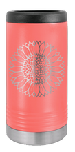 Load image into Gallery viewer, Sunflower Laser Engraved Slim Can Insulated Koosie
