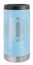 Load image into Gallery viewer, Sunflower Laser Engraved Slim Can Insulated Koosie
