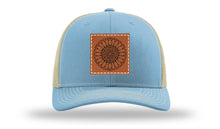 Load image into Gallery viewer, Sunflower Leather Patch Richardson 112 Hat
