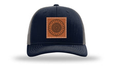Load image into Gallery viewer, Sunflower Leather Patch Richardson 112 Hat
