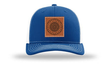 Load image into Gallery viewer, Sunflower Leather Patch Richardson 112 Hat
