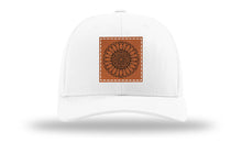 Load image into Gallery viewer, Sunflower Leather Patch Richardson 112 Hat
