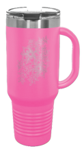 Load image into Gallery viewer, Cherry Blossom 40oz Handle Mug Laser Engraved
