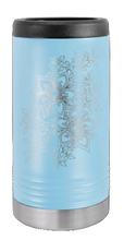 Load image into Gallery viewer, Cherry Blossom Laser Engraved Slim Can Insulated Koosie
