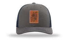 Load image into Gallery viewer, Cherry Blossom Flower Leather Patch Richardson 112 Hat
