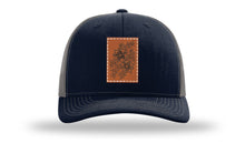 Load image into Gallery viewer, Cherry Blossom Flower Leather Patch Richardson 112 Hat
