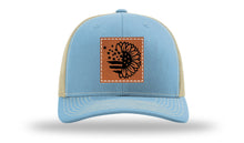 Load image into Gallery viewer, Sunflower Flag Leather Patch Richardson 112 Hat
