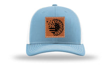 Load image into Gallery viewer, Sunflower Flag Leather Patch Richardson 112 Hat
