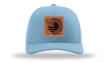 Load image into Gallery viewer, Sunflower Flag Leather Patch Richardson 112 Hat
