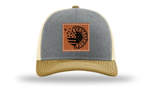 Load image into Gallery viewer, Sunflower Flag Leather Patch Richardson 112 Hat
