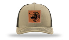Load image into Gallery viewer, Sunflower Flag Leather Patch Richardson 112 Hat
