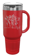 Load image into Gallery viewer, Different Is Beautiful 40oz Handle Mug Laser Engraved
