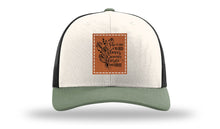 Load image into Gallery viewer, Like A Wild Flower Leather Patch Richardson 112 Hat
