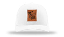 Load image into Gallery viewer, Like A Wild Flower Leather Patch Richardson 112 Hat
