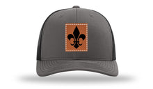 Load image into Gallery viewer, Fleur de Lis Leather Patch Richardson 112 Hat
