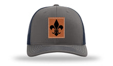 Load image into Gallery viewer, Fleur de Lis Leather Patch Richardson 112 Hat
