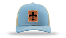 Load image into Gallery viewer, Fleur de Lis Leather Patch Richardson 112 Hat
