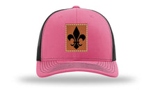 Load image into Gallery viewer, Fleur de Lis Leather Patch Richardson 112 Hat

