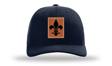 Load image into Gallery viewer, Fleur de Lis Leather Patch Richardson 112 Hat
