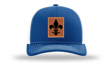 Load image into Gallery viewer, Fleur de Lis Leather Patch Richardson 112 Hat
