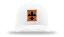 Load image into Gallery viewer, Fleur de Lis Leather Patch Richardson 112 Hat

