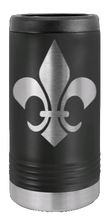 Load image into Gallery viewer, Fleur-de-lis Laser Engraved Slim Can Insulated Koosie
