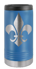 Load image into Gallery viewer, Fleur-de-lis Laser Engraved Slim Can Insulated Koosie
