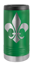 Load image into Gallery viewer, Fleur-de-lis Laser Engraved Slim Can Insulated Koosie
