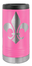 Load image into Gallery viewer, Fleur-de-lis Laser Engraved Slim Can Insulated Koosie
