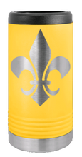 Load image into Gallery viewer, Fleur-de-lis Laser Engraved Slim Can Insulated Koosie
